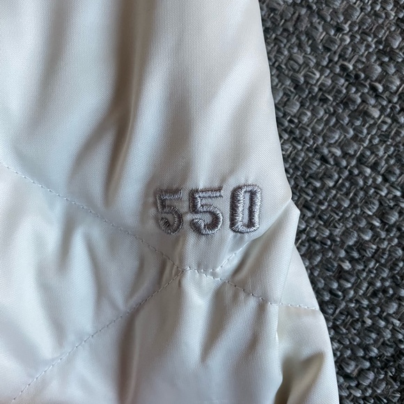 The North Face 550 Goose Down White Jacket XS/TP - Picture 2 of 7